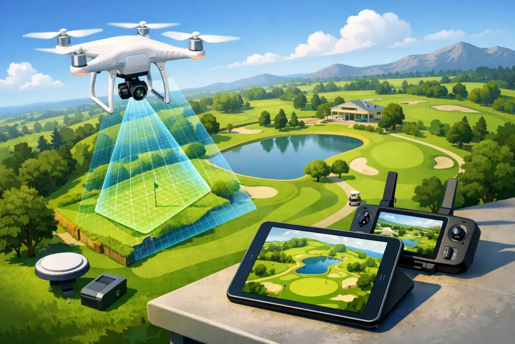 Golf Course Drone Survey Benefits