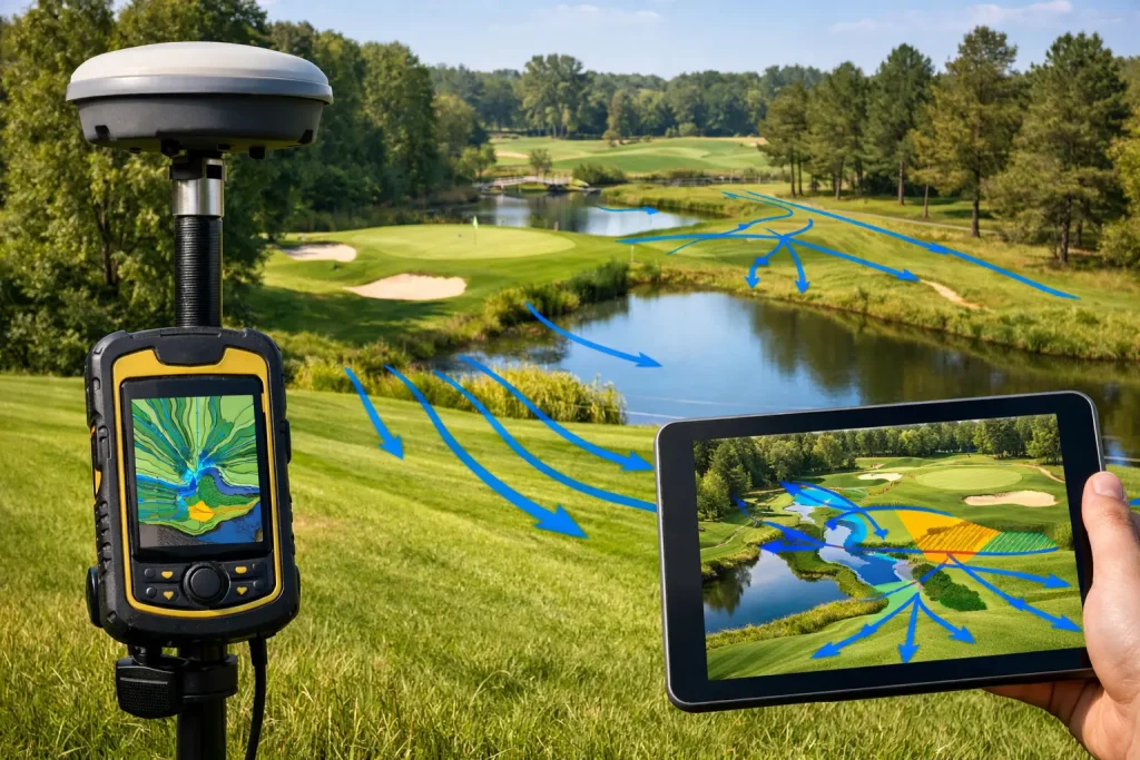 Golf Course Drainage Mapping Example