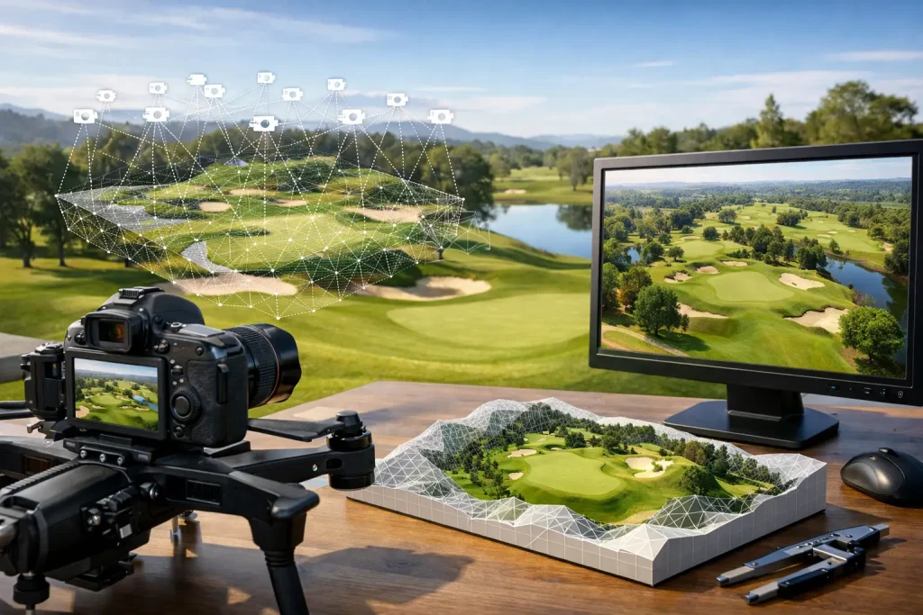 Golf Course Photogrammetry Explained