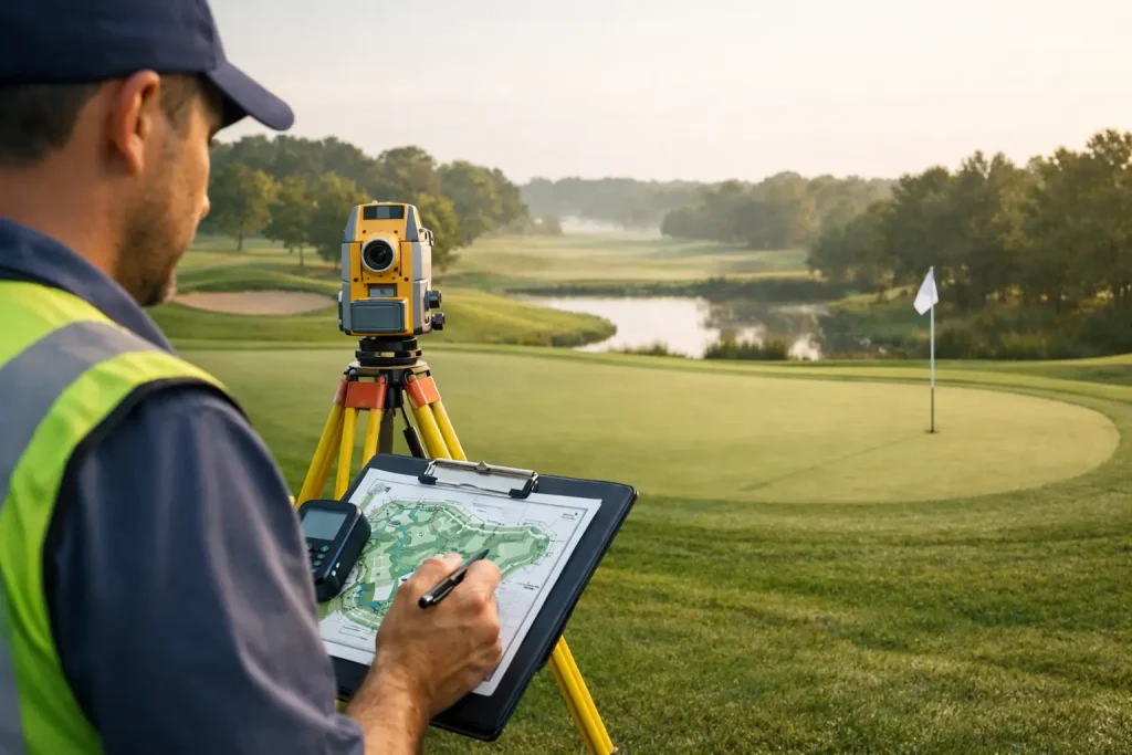 How to Survey a Golf Course Properly