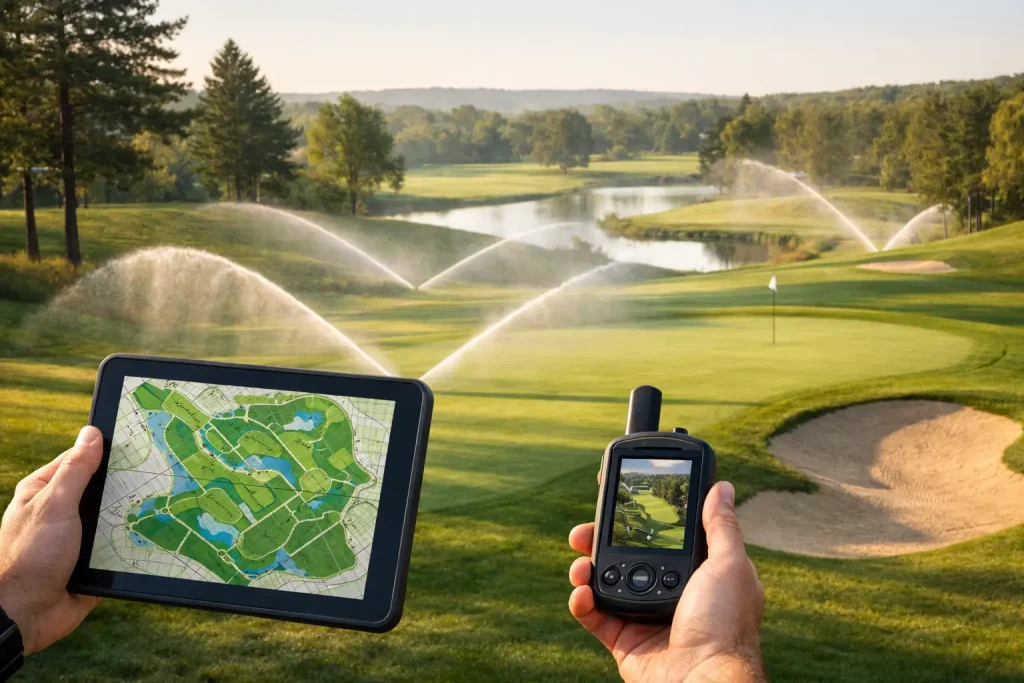Irrigation Mapping for Golf Courses