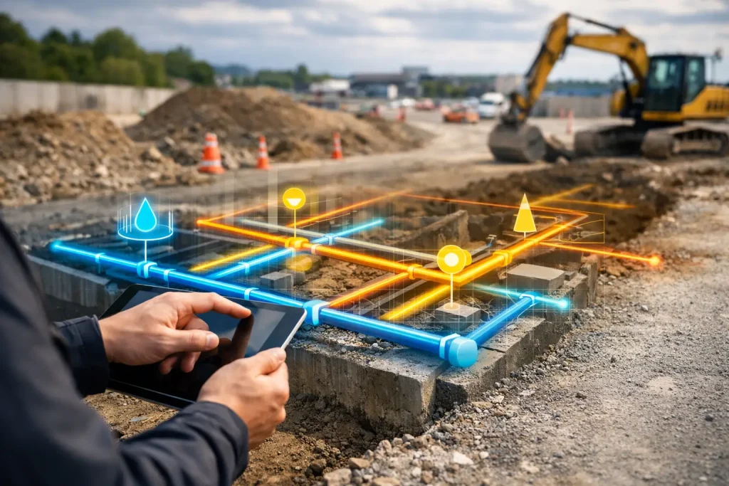 Utility Overlay Mapping for Smarter Sites