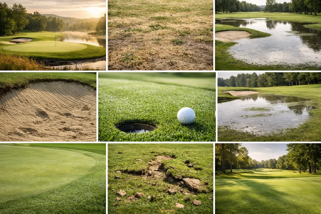 7 Course Condition Imagery Examples