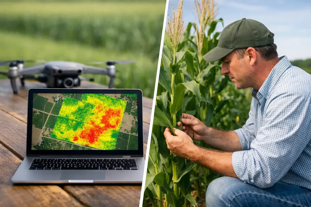 NDVI Imagery vs Visual Inspection