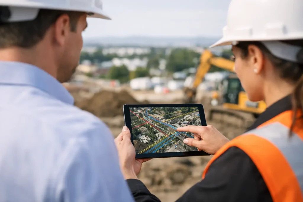 Who Needs Aerial Utility Overlays on Site?