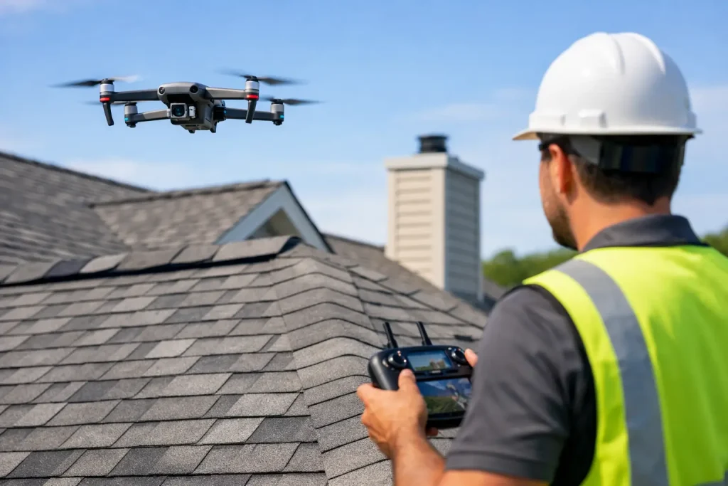 Why Use Drones for Roof Surveys?