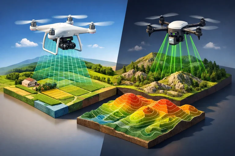 Drone Mapping Versus LiDAR for Site Surveys
