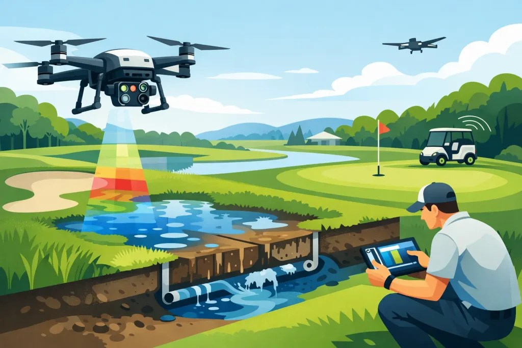 Golf Drainage Problem Detection Case Study
