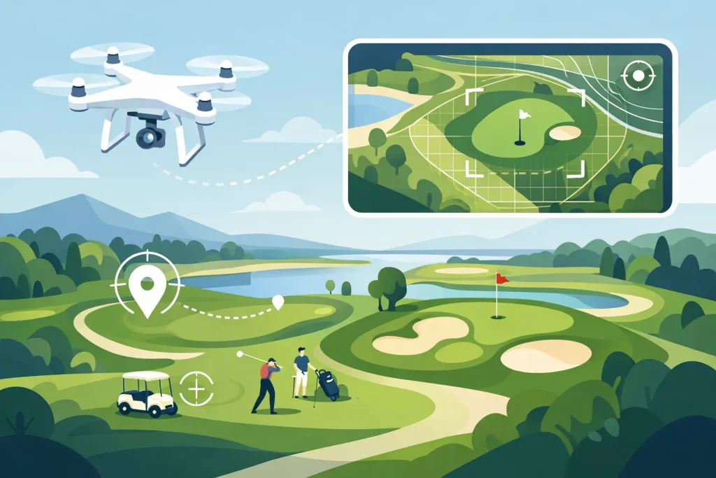 How Aerial Mapping Services Improve Golf Courses