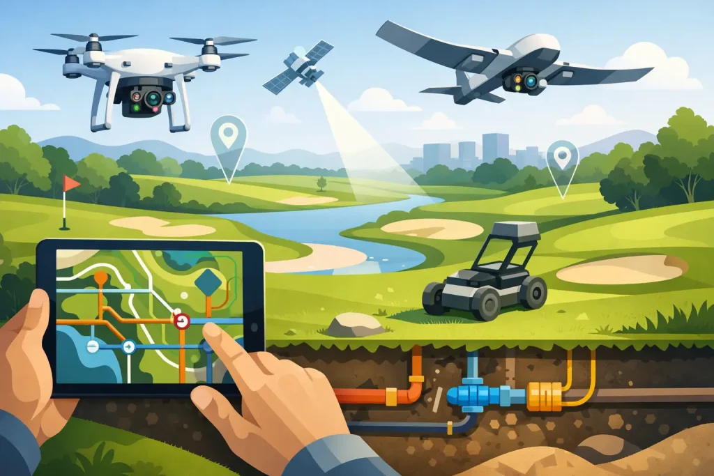 How to Map Golf Course Utilities Accurately