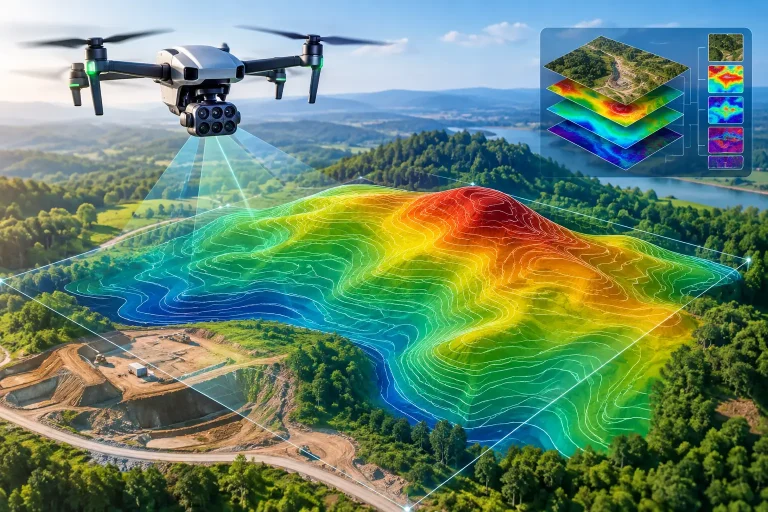 Aerial Topographic Survey for Smarter Site Decisions