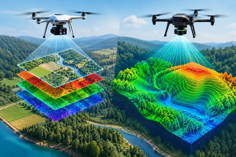 Drone Photogrammetry vs LiDAR for Surveys