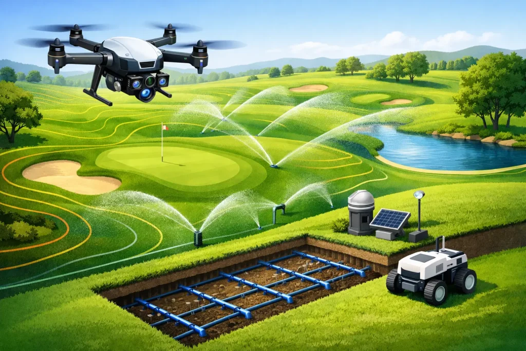 Future Irrigation Systems for Smarter Golf Courses