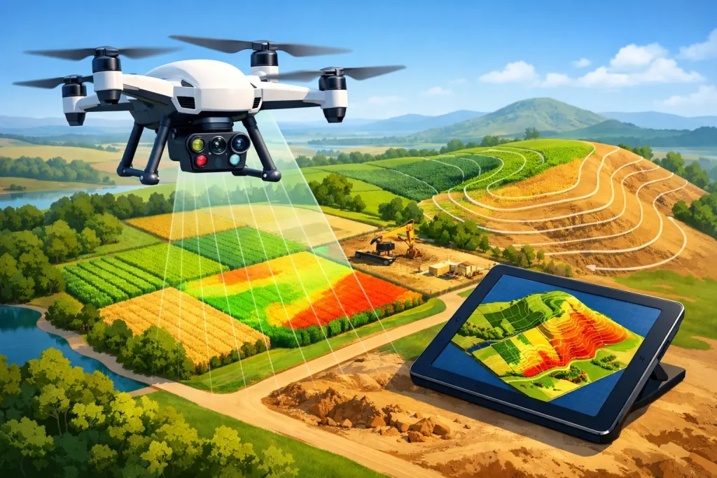 Land Aerial Survey for Better Site Decisions