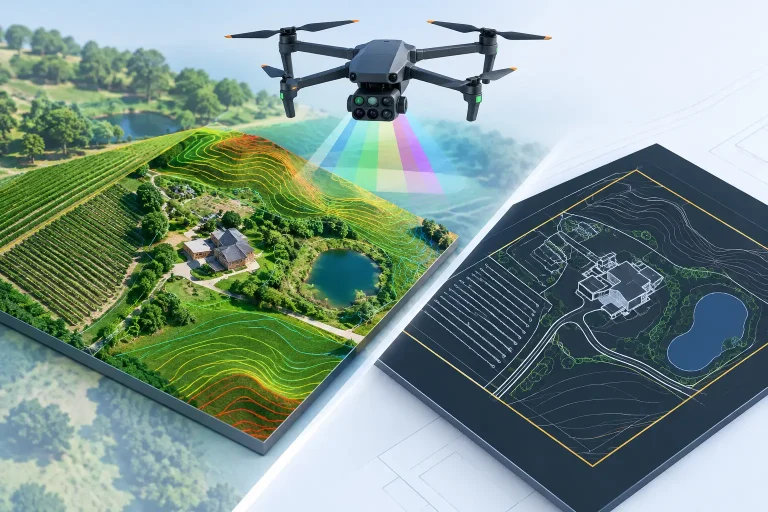 Orthomosaic Mapping vs CAD Plans Compared