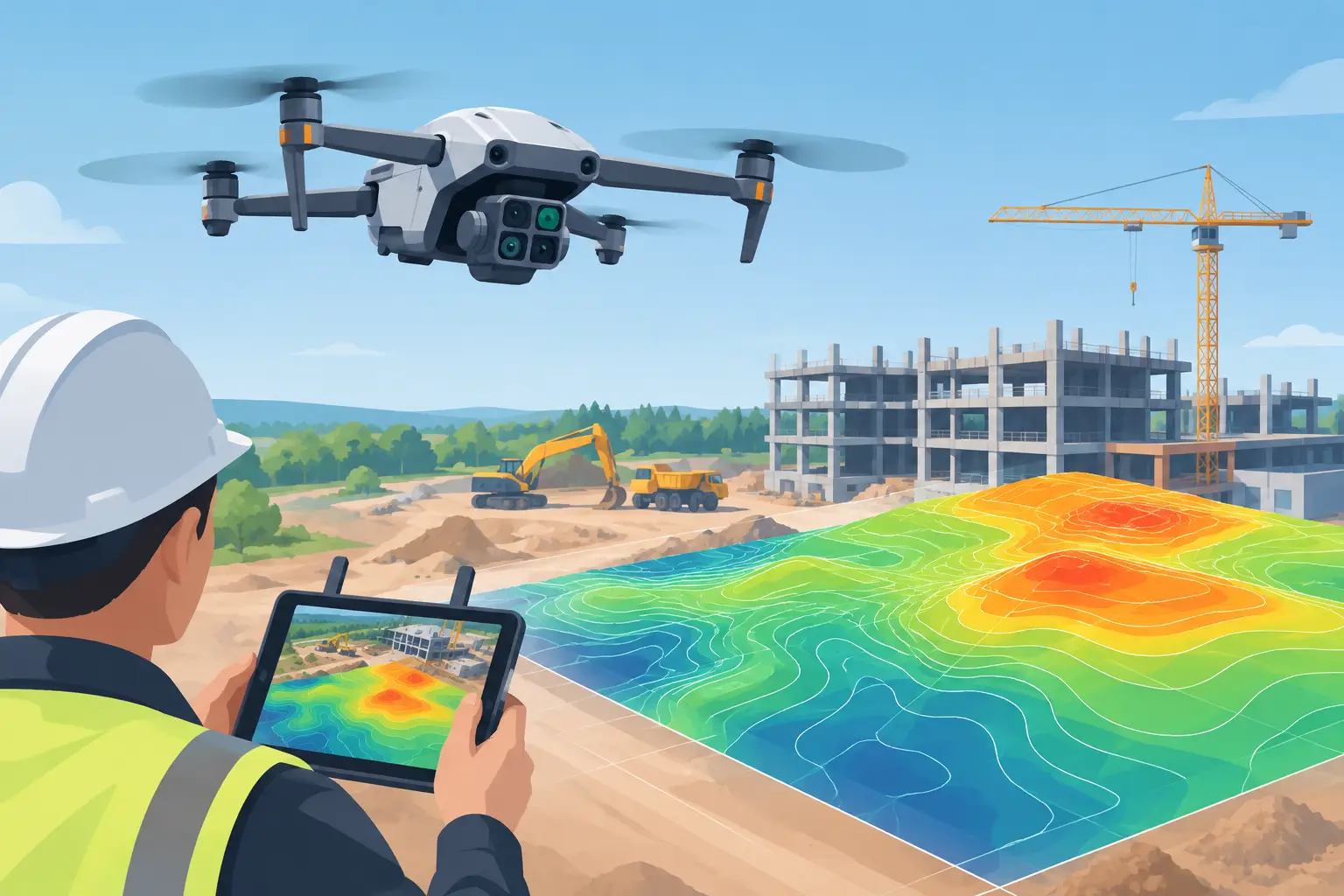 Construction Drone Review for Better Site Control