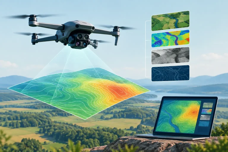 Drone Data Formats for Better Course Decisions